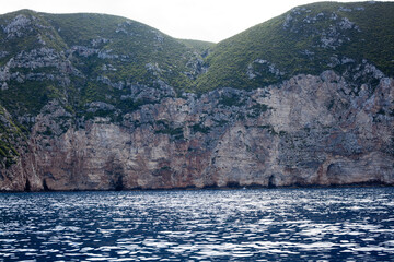 View from Zakynthos Island, Greece