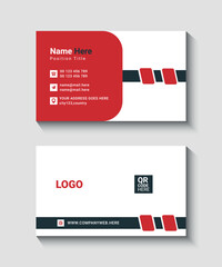 Modern professional business card template