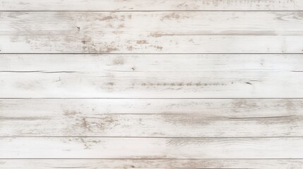 Obraz na płótnie Canvas Seamless White Old Wood Background Texture