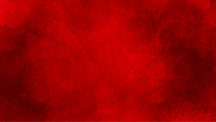 Red grunge textured wall background. Red trendy grunge image.