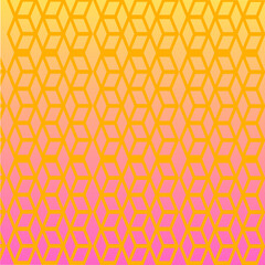Groovy funky vintage backgrounds. Contemporary posters. Set of abstract groovy background in trendy retro style. Digital illustration.