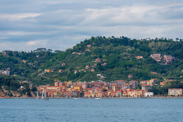 the village of San Terenzo (Liguria- La Spezia - Italy)