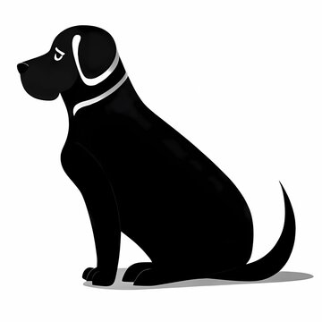Silhouete f&uuml;r Hund Sch&auml;ferhund Afghane und Labrador f&uuml;r Hundemesse als Gewinner