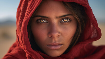 portrait of a afghan woman
