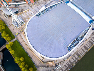 Waterfront Liverpool arena in England
