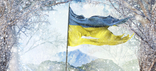 Ukraine, Flag of Ukraine, State of Ukraine - Wartime Flags