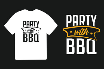 BBQ vector typography t-shirt design, BBQ vector illustration for bags, posters, cards, tee, mug print, postcard. Barbeque t shirt design, BBQ t shirt design.