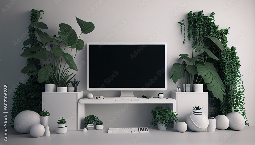 Aufkleber personal computer at home generative ai