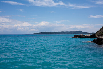 View from Zakynthos Island, Greece