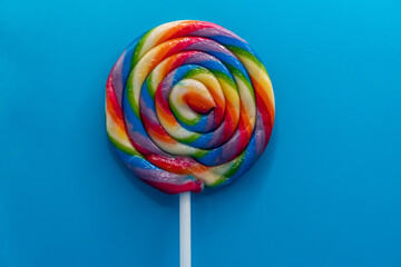 colored lollipop