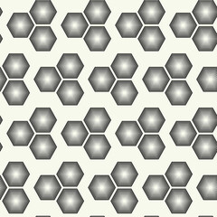 Fototapeta premium Vector monochrome geometric pattern in simple graphic design. Fashion trendy geometry.