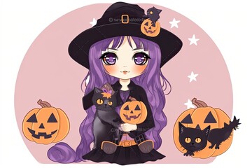 trick or treat, cute girl gathering sweets