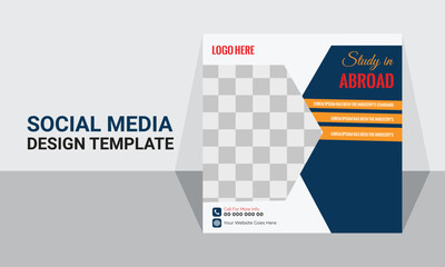 Social Media Post Design Template 
