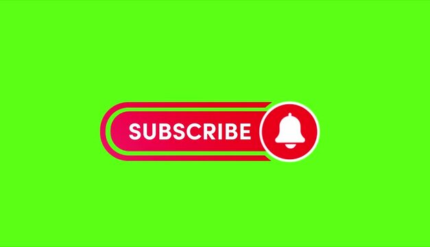 green screen subscribe button