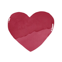 red paper heart