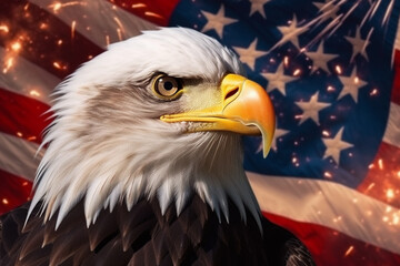american bald eagle Ai Generative