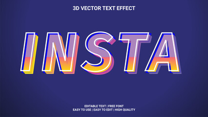Editable Text Effect Design