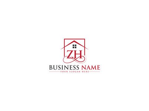 Modern Zh z&h Logo Art, Building zh hz Letter Logo Symbol For Your apartment