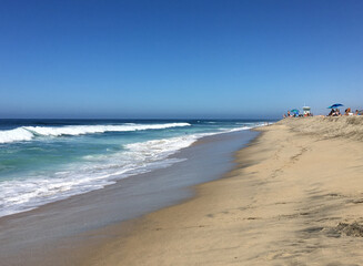 Carlsbad State Beach during summer in Carlsbad, California, USA