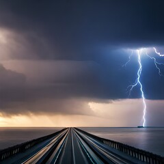 lightning in the storm