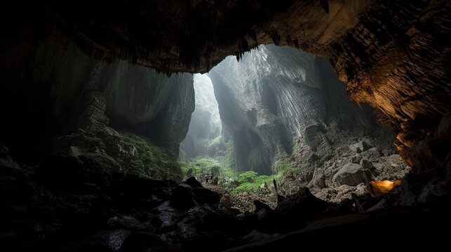 the hang son doong cave generative ai