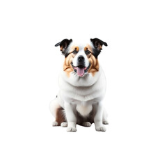 Obraz premium Attractive mix color puppy PNG dog