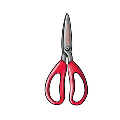 scissors isolated on white background