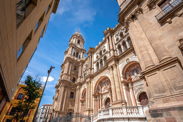 Malaga Cathedral - Malaga, Andalusia, Spain