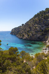 beautiful majorcan cove, Cala Blanca, Majorca
