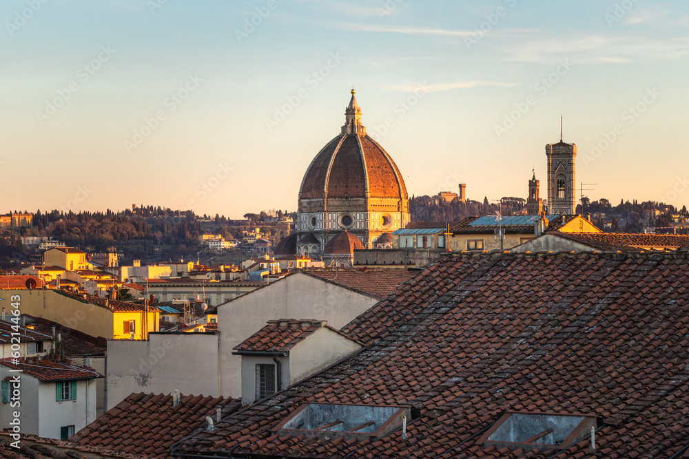 Wall mural florence cathedral, formally the cathedral of saint mary of the flower, is the cathedral of florence