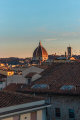 Fototapeta premium Florence Cathedral, formally the Cathedral of Saint Mary of the Flower, is the cathedral of Florence, Italy. Photographed in 2023