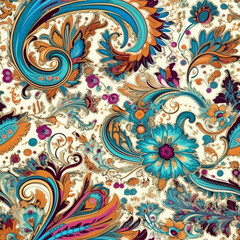 paisley seamless pattern 