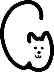 vector, cartoon, face, illustration, halloween, character, funny, monster, smile, design, symbol, icon, woman, head, black, animal, fun, eyes, scary, boy