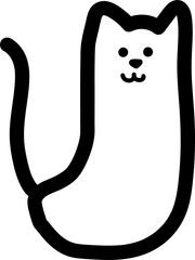 vector, cartoon, face, illustration, halloween, character, funny, monster, smile, design, symbol, icon, woman, head, black, animal, fun, eyes, scary, boy