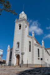 Fototapeta na wymiar fachadaIgreja Nossa Senhora da Conceiçao, Aiuruoca, Minas Gerais, Brasil