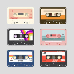retro old cassette
