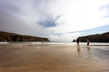 Visiting Silver Strand Beach Malin Beg In Donegal