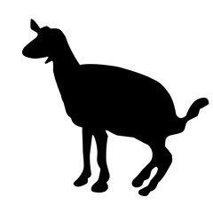 Goat Vector Silhouette