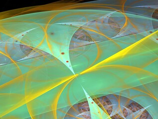 Fototapeta premium Imaginatory fractal abstract background Image