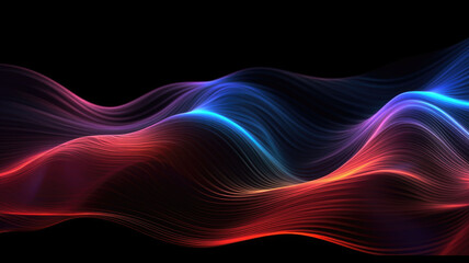 Abstract background. Abstract dark multicolore background.   Generative AI