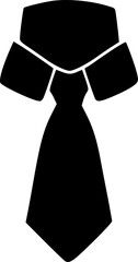 necktie icon vector symbol design illustration
