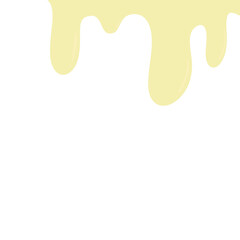 Yellow liquid drip