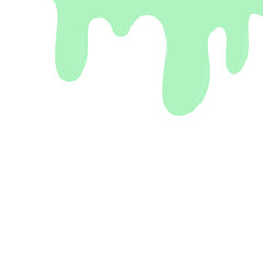 green liquid drip