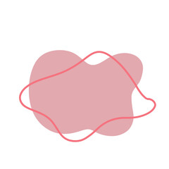 doodle decoration Pink
