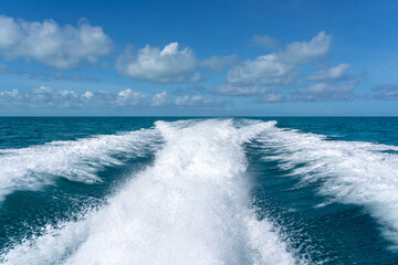 Wave (Wake) from a boat