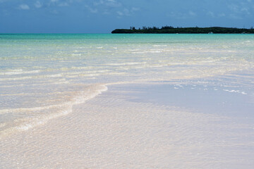 Beautiful Sandbar on the Spanish Wells in the Bahamas