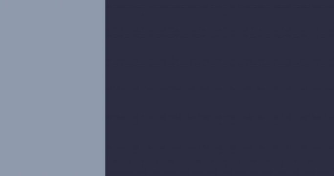 Simple transition animation. Modern red and gray shapes transition in horizontal direction on black background.