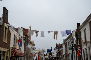 Brielle, the Netherlands, celebrating of freedom, the first town to be liberated from the Spanish...