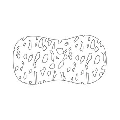 sponge icon vector
