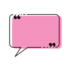 quote box design. motivation frame for poster, banner and presentation.